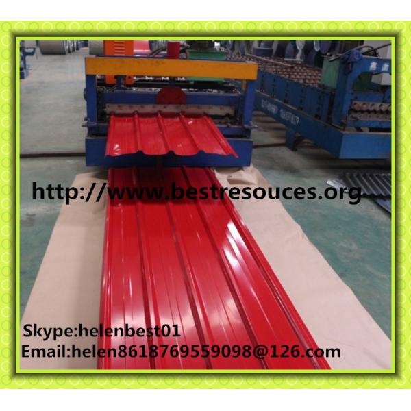 0.40mm*840mm*3000mm roof plate PPGI corrugated steel sheet