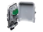 2 Port Plastic Optic Fiber Distribution Box 8 Port For FTTH / CATV