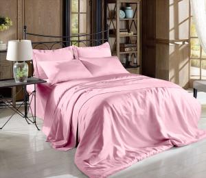Wholesale Fade Resistant White Silky Satin Bed Sheet Set Satin Flat Sheet Sateen Weave from china suppliers