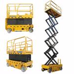 3kw 12m GTJZ1012 Electric Auto Scissor Lift / Aerial Work Platform
