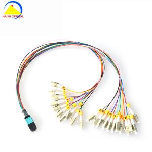 Wholesale 1550nm 0.5M 12 24 48 Core Mpo Lc Fiber Optic Patch Cord from china suppliers