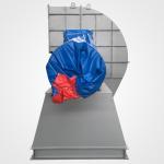 Low Pressure High Air Flow Dust Collector Fan Backward Curved