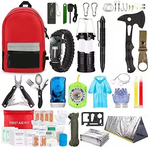 EarthGuard 72-Hour Emergency Empty Backpack Quake-Ready Essentials For Survival