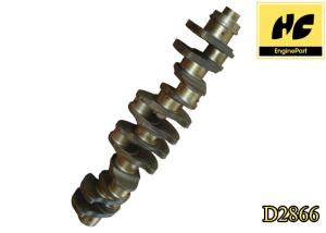 Wholesale 6 Cylinder Cast Iron Crankshaft , Man Engine Spare Parts D2866 51 02101 6081 Permanent Molds from china suppliers