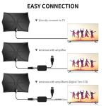OEM HDTV Digital TV Antenna for Indoor and Outdoor 50 Ohm Input Impedance