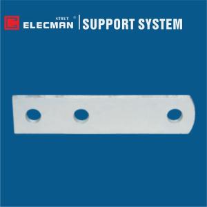 Wholesale Metal Flat Three Holes Electro Galvanized Steel Swivel Plate 7-1/8&quot; * 1-5/8&quot; from china suppliers