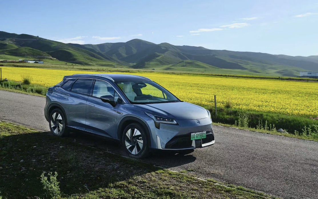 Fuel 100% Electric Aion LX Plus 180KM High Speed Five Door Five Seat SUV EV Vehicles
