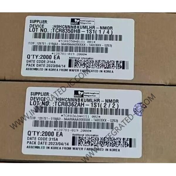 H9HCNNNBKUMLHR-NMOR Memory IC Chip 2Gbit DRAM LPDDR4 Memory IC FBGA-200