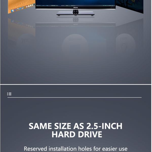 M.2 SATA to 2.5 Inch SSD Adapter for NGFF Key B M SATA SSDs