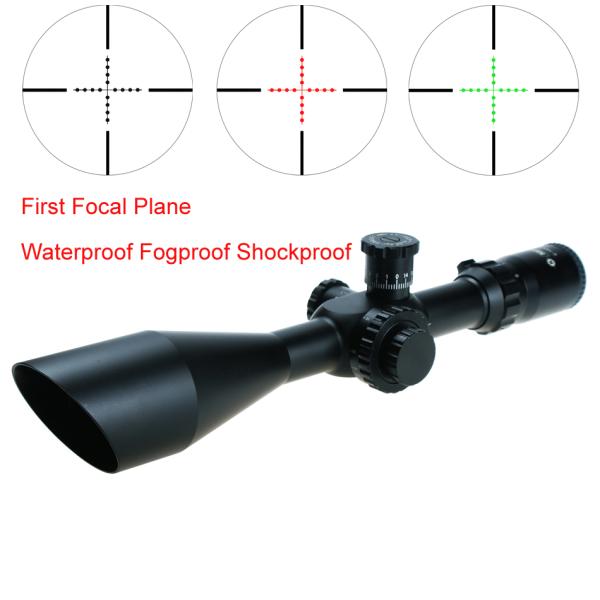 Side Focus Hunting Scope with 50mm Objective Lens Diameter and One-Piece Tube Design