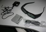 Family Universal Active Shutter 3D Glasses For Home Theatre CE FCC RoHS