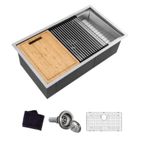 Wholesale Integrated Flush In Kitchen Workstation Sink With Fittings from china suppliers