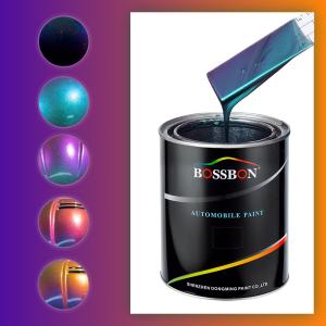 Wholesale Pigment Base Chameleon Pearl Paint Acrylic Resin 5 Colors Changing from china suppliers