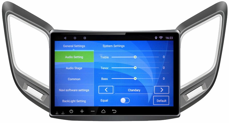 Ouchuangbo car multimedia stereo android 6.0 for Changan CS15 with USB 1080 video gps plsyer