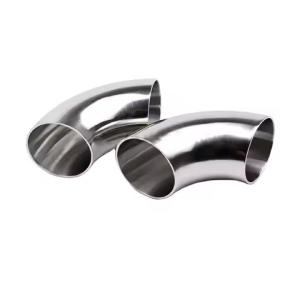 Wholesale Metal Fitting 90 Degree Black Paint Seamless Stainless Steel Elbow Butt Stainless Welded Elbow Long Elbow Good Quality from china suppliers