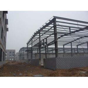 China Customized Steel Building Structures With H Shape Beams / Columns on sale