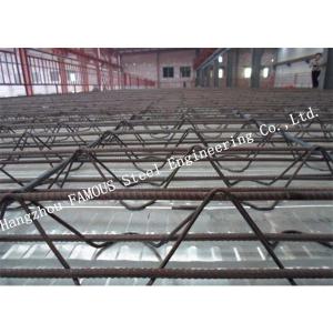 Wholesale 0.8 - 1.5mm Corrugated Metal Floor Deck Reinforced Steel Bar Truss Slab Fabrication from china suppliers