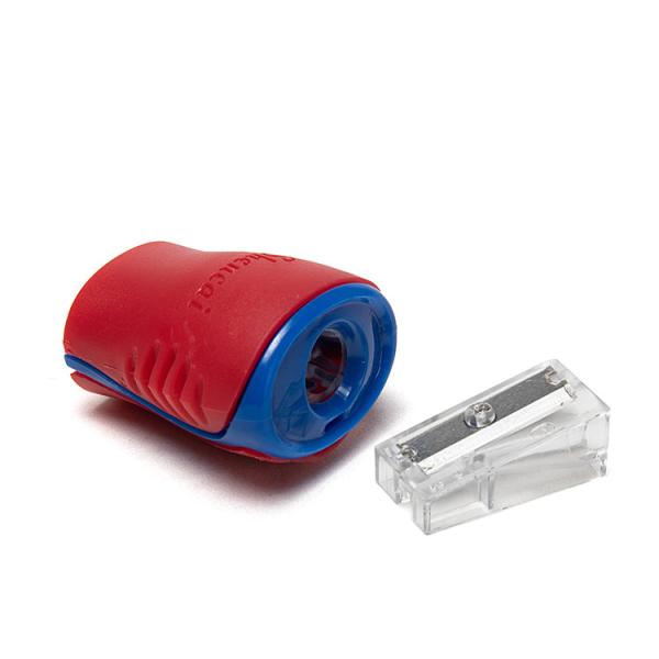 Silk Printing Logo Plastic Pencil Sharpener