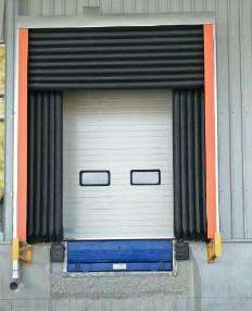 Wholesale White Inflatable Loading Dock Seals 0.75Kw IP54 Protection Level from china suppliers