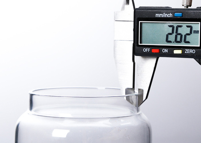 Decorative Sealable Glass Jars With Wooden Lid 400ml-1600ml Capacity