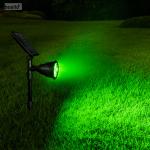 IP65 Waterproof Level ABS PC Solar Garden Lamps for Outdoor Lighting in 3000K
