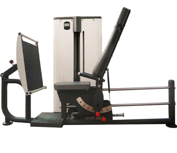 Korean Design Commercial Grade Gym Equipment / Seated Leg Press With Time