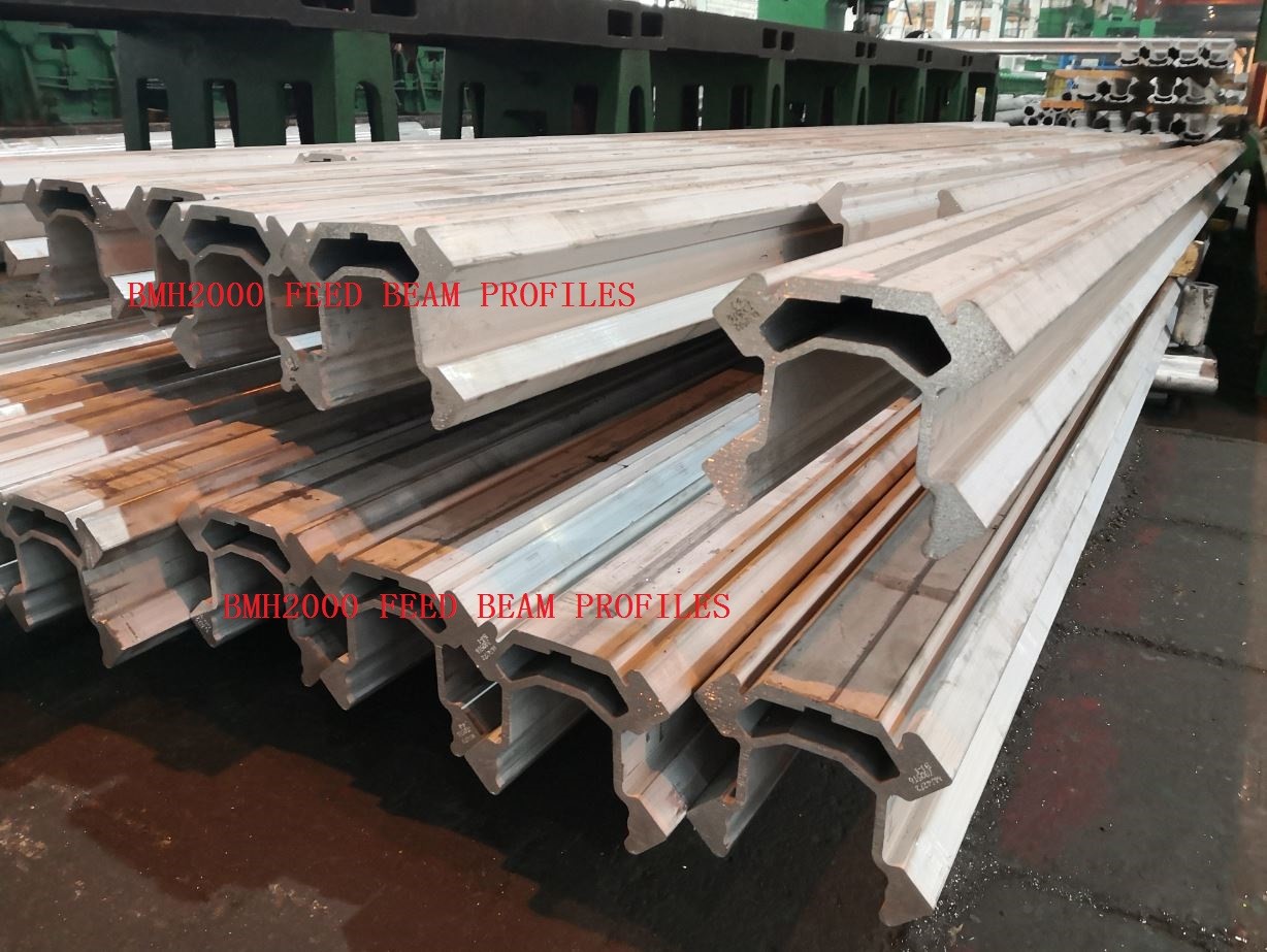 14 Feet Atlas Epiroc BMH2000 Aluminium Alloy Extruded Profiles