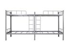 Dormitory Secure Storage Metal Bunk Bed Frame