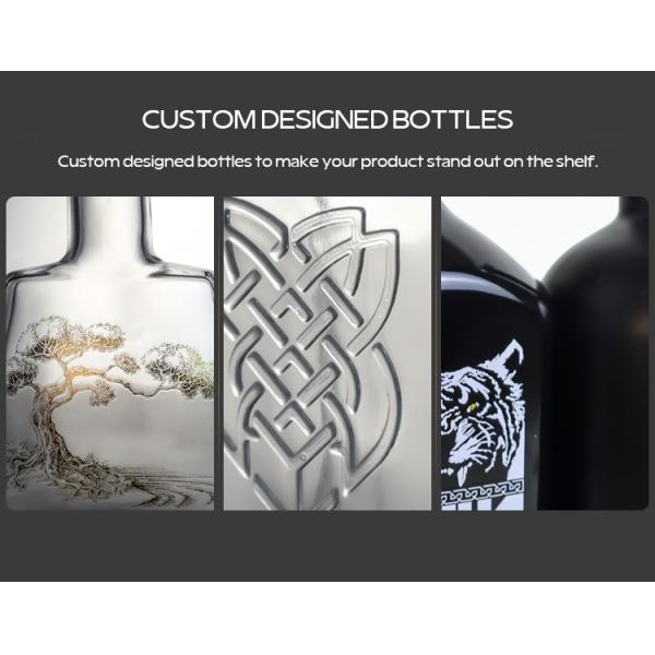 Cap Type Cork Glass Bottle 70cl 75cl Classic Design Bottle For Shandong Round Shape