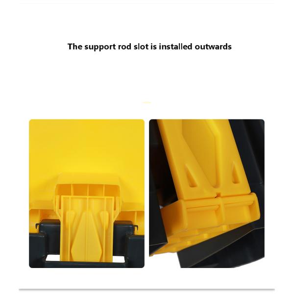 100L 660L 1100L Outdoor Garbage Can Plastic Garbage Containers