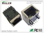 RJ45 connector With transformer 1x1