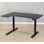 Commercial Furniture Ultra-Strong Triple Motor Corner Desk with Black Wooden