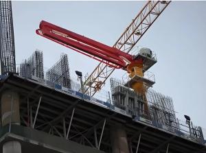 Wholesale Streamlining Mobile Concrete Placement Boom Pump Machine 10720kg from china suppliers