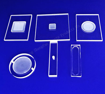 99.99% Laser Grooving Fused Silica Quartz Glass Window