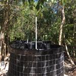 1mm Plastic HDPE Geomembrane for Traditional Design in Circular Tank Fish Pond