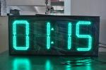 Outdoor 12 Inches GPS Digital LED Clock Display Outdoor 5000-8000cd/M2