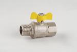 OEM ODM OBM 1/2 Inch - 4 Inch Brass Threaded Ball Valve Normal Temperature