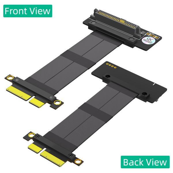 SFF-8639 U.2 90° to PCI-E 3.0 4X Ribbon Extender Cable for and Fast Connectivity