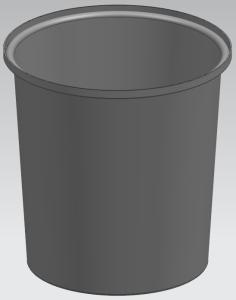 Wholesale Round 300L Bucket Mould High Hardness 840x665x850mm from china suppliers