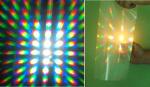 Custom PVC / PET paper frame tv 3d fireworks glasses for promotion