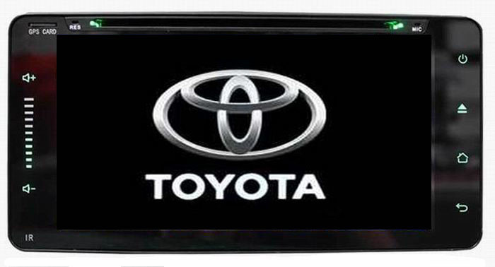 Ouchuangbo 6.95 inch car dvd android 8.1 system Toyota Corolla with wifi bluetooth 4*45 Watts amplifier
