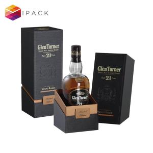 Wholesale Pantone Color Hot Stamping Wine Glass Packaging Boxes from china suppliers