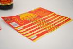 Custom Self Adhesive Clear Sticker Paper Anti Counterfeit Waterproof Vinyl