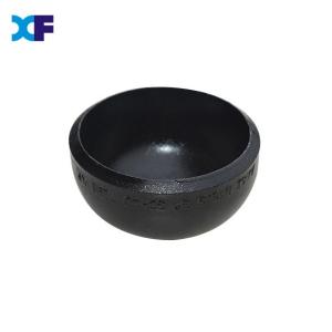 Wholesale Pressure Rating 10K SCH40 Black Paint Pipe Fitting Cap With Transparent Paint Finish from china suppliers