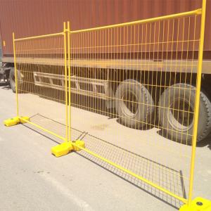 Wholesale Welded 2.9x1.8m Metal Temporary Fencing Canada Standard For Construction Site from china suppliers