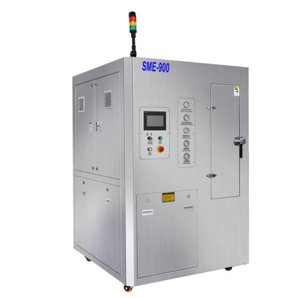 29*29 Inch Smt Stencil Cleaning Machine Aqueous Liquid Wash DI Water Rinse Hot