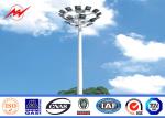 Sealing - in Outdoor Led Display Galvanized Metal Light Pole For Airport