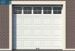 Colour Coated Sectional Overhead Garage Door Finger Protection