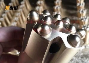 Wholesale Drop Center Ballistic Thread Button Drill Bit For Rock Drilling , 76mm 89mm 102mm from china suppliers