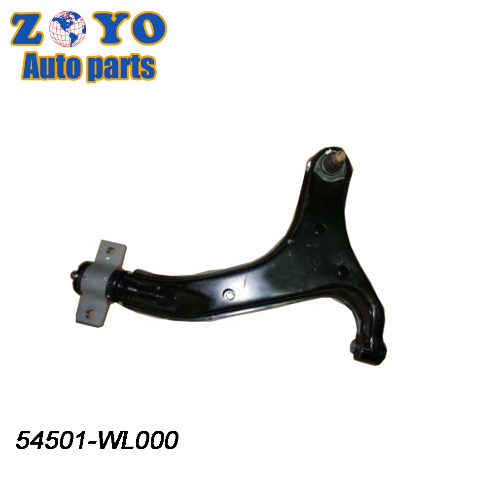 Left Control Arm for Nissan Elgrand E51 54501-WL000 Natural Rubber Neutral Packaging OEM Standard